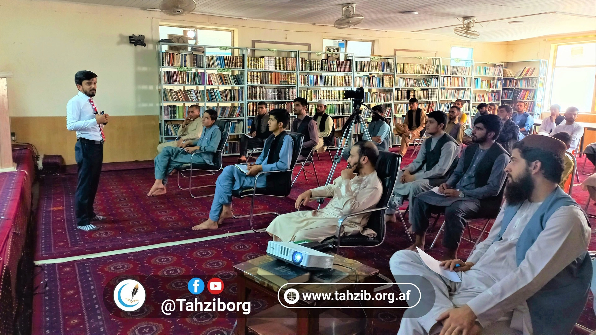 TEDOA Hosts Seminar on “Methods to Increase Motivation” for Kabul’s Youth